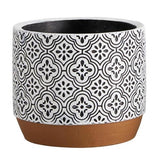 Floral Pot 4.7" H