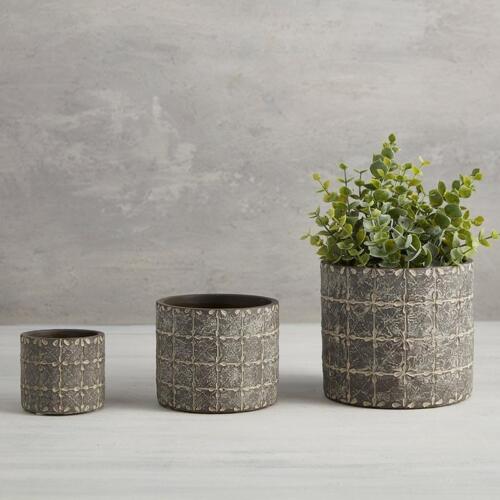 Round Bricks Pot
